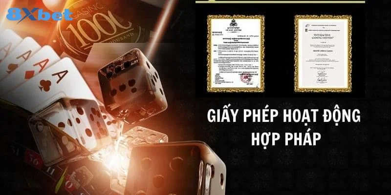 8XBET - Link Đăng Nhập 8X Bet Uy Tín Chính Thức 2025 6 Nhà cái 8Xbet sở hữu đầy đủ các chứng thực độ uy tín về pháp lý.